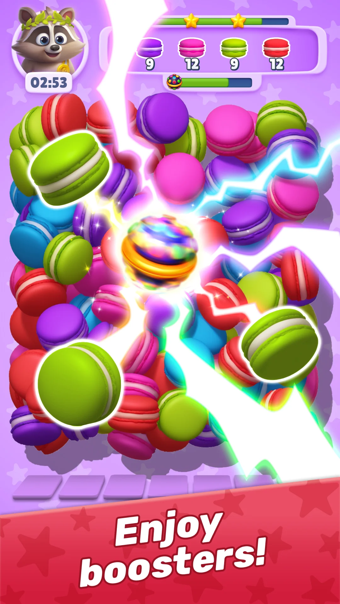 Mighty Match boosters screenshot